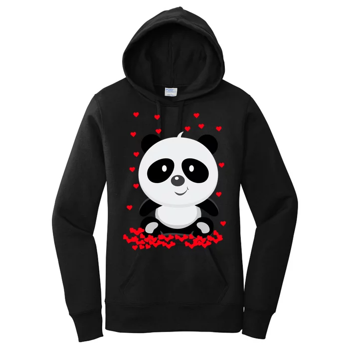 Panda Love Women's Pullover Hoodie