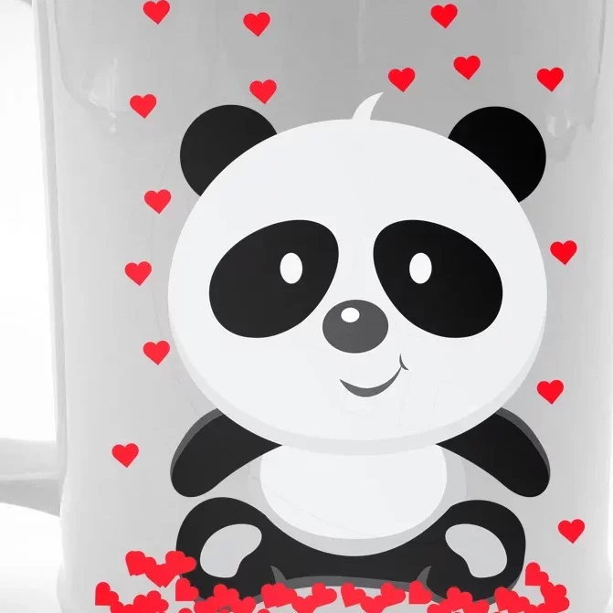 Panda Love Front & Back Beer Stein