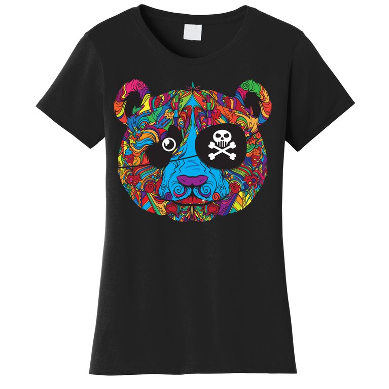 Panda Pirate Abstract Women's T-Shirt