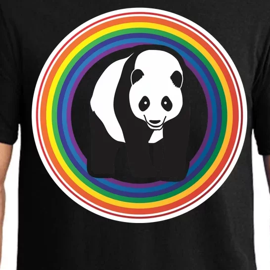 Panda Rainbow Pajama Set