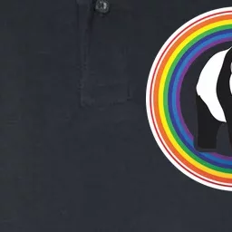 Panda Rainbow Softstyle Adult Sport Polo