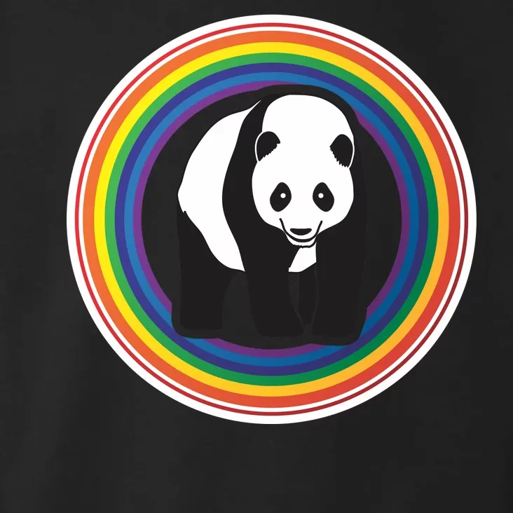 Panda Rainbow Toddler Hoodie