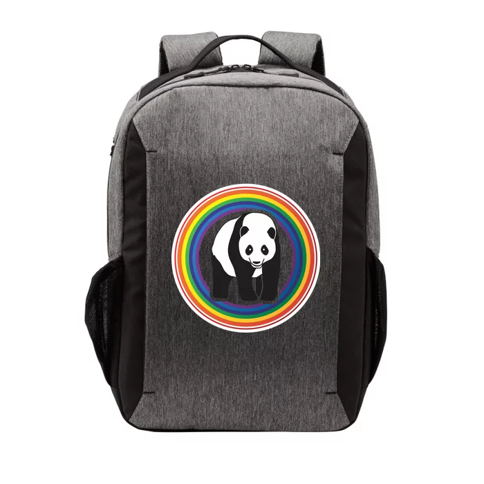 Panda Rainbow Vector Backpack