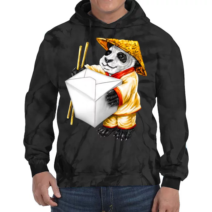 Panda Takeout Tie Dye Hoodie