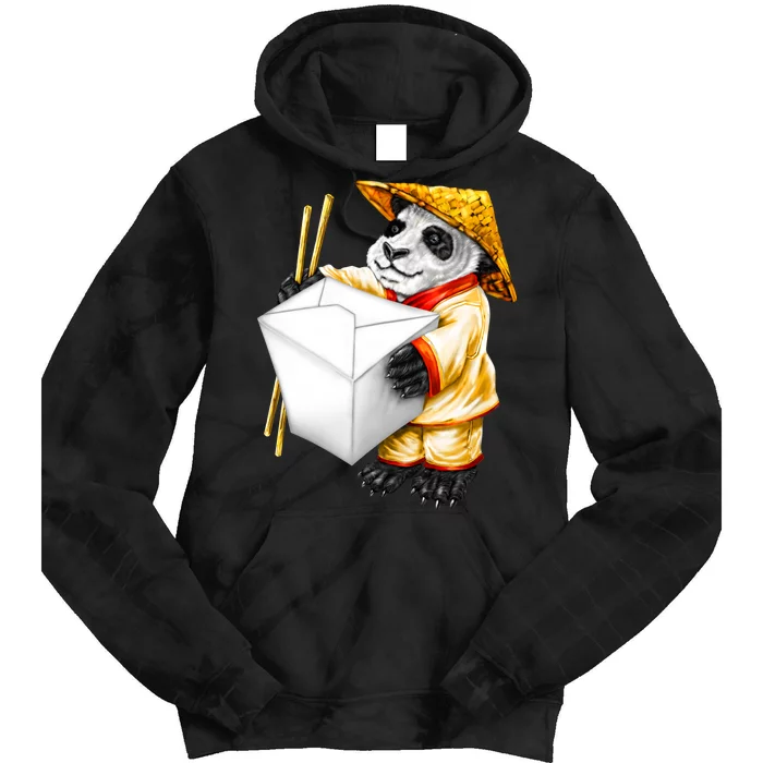 Panda Takeout Tie Dye Hoodie