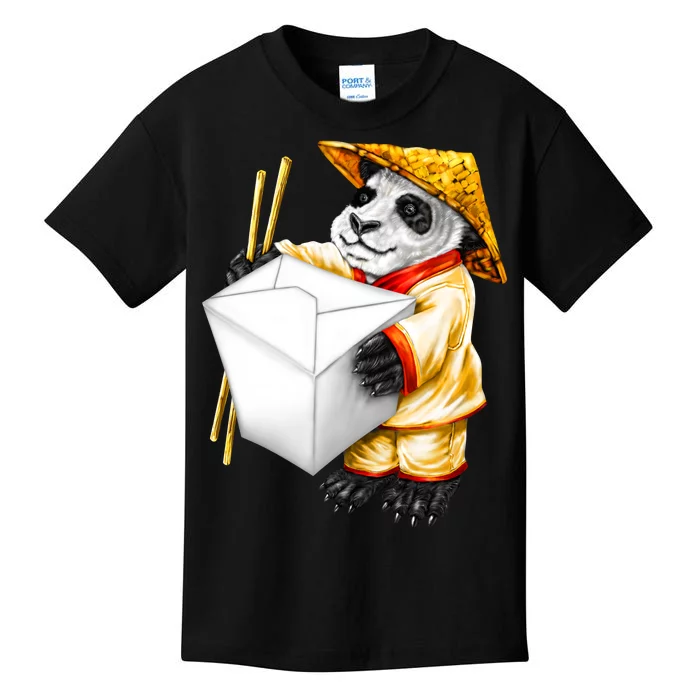 Panda Takeout Kids T-Shirt