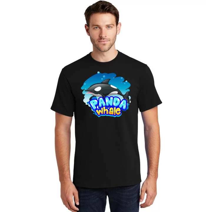 Panda Whale Tall T-Shirt