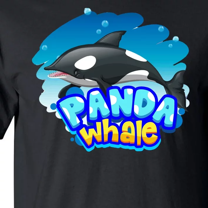 Panda Whale Tall T-Shirt