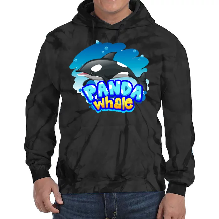 Panda Whale Tie Dye Hoodie