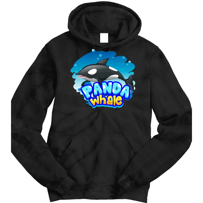 Panda Whale Tie Dye Hoodie