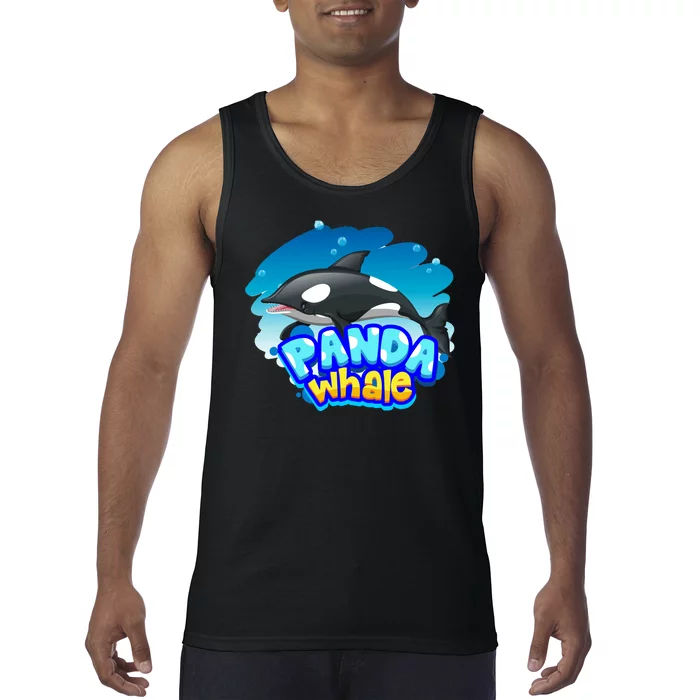 Panda Whale Tank Top