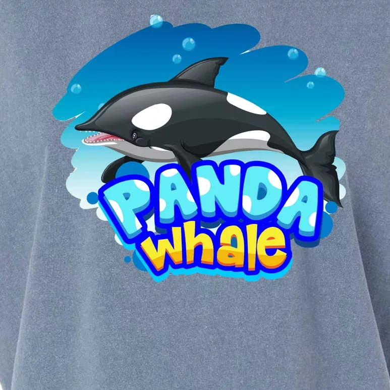 Panda Whale Garment-Dyed Women's Muscle Tee