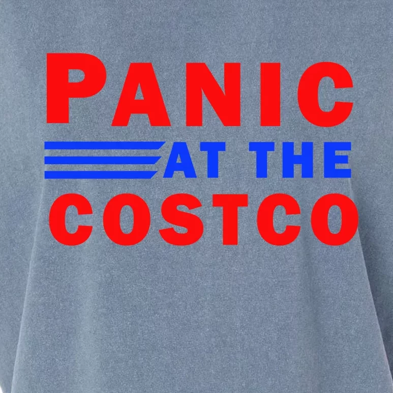 Panic At The Costco Garment-Dyed Women's Muscle Tee