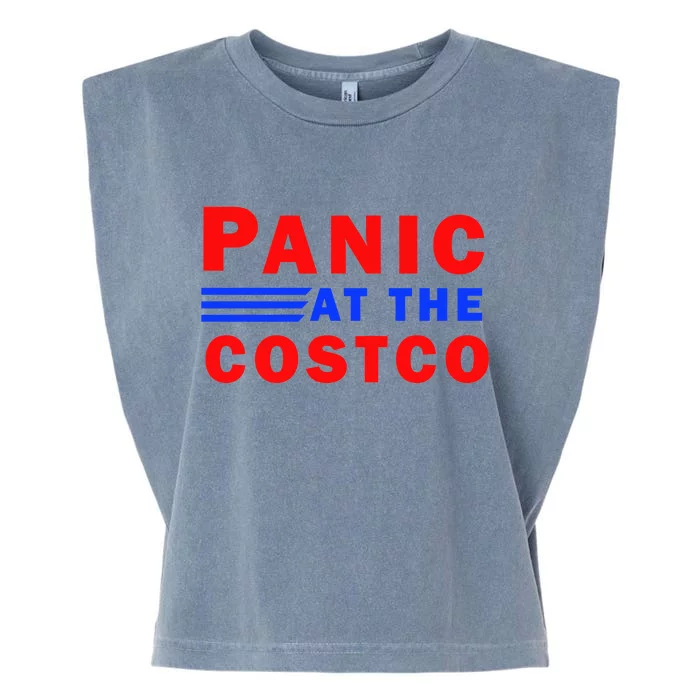 Panic At The Costco Garment-Dyed Women's Muscle Tee