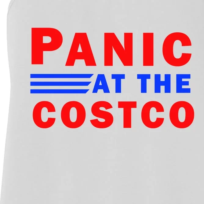 Panic At The Costco Women's Racerback Tank