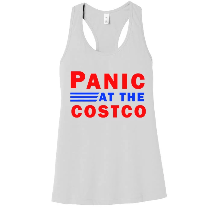 Panic At The Costco Women's Racerback Tank