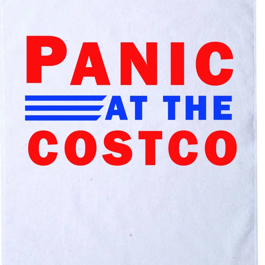 Panic At The Costco Platinum Collection Golf Towel