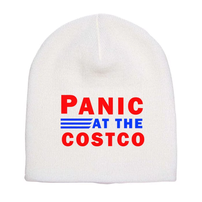 Panic At The Costco Short Acrylic Beanie