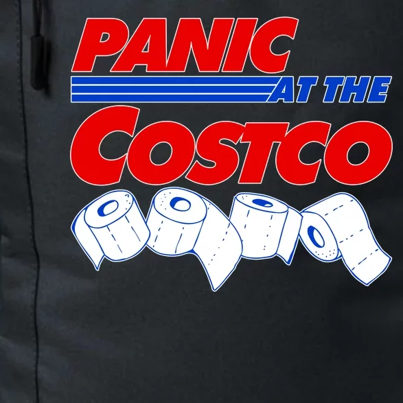 Panic At The Costco Toilet Paper Virus Pandemic Daily Commute Backpack