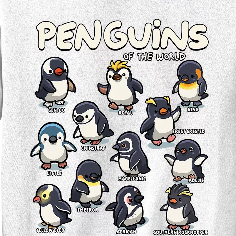 Penguins Animals Of The World Penguin Lovers Sweatshirt