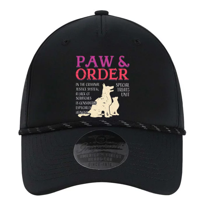 Paw And Order Special Feline Unit Pets Training Dog Cat Performance The Dyno Cap