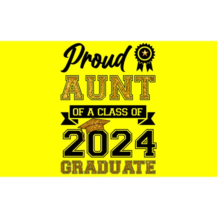 Proud Aunt Of The Class Of 2024 Graduate Bumper Sticker