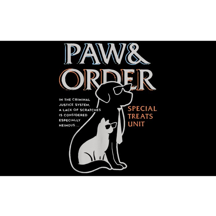 Paw And Order Special Training Dog And Cat Feline Unit Pets Bumper Sticker