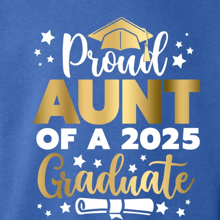 Proud Aunt Of A 2025 Graduate Auntie Senior 2025 Cute Gift Toddler Hoodie