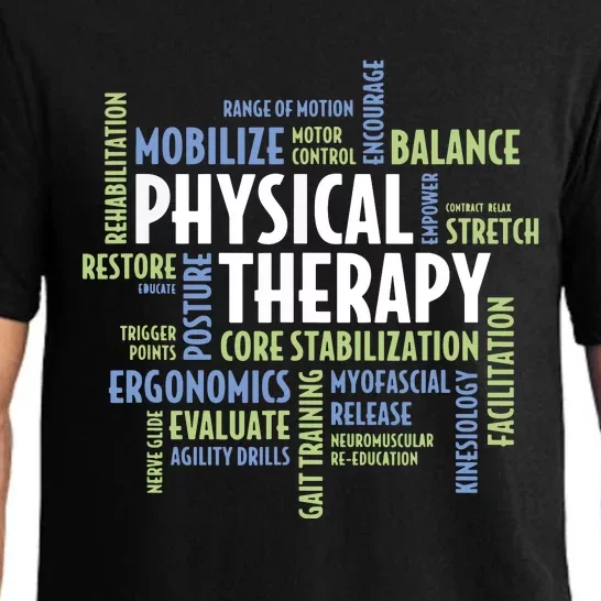 PTA And Physical Therapist PT Month Physical Therapy Pajama Set