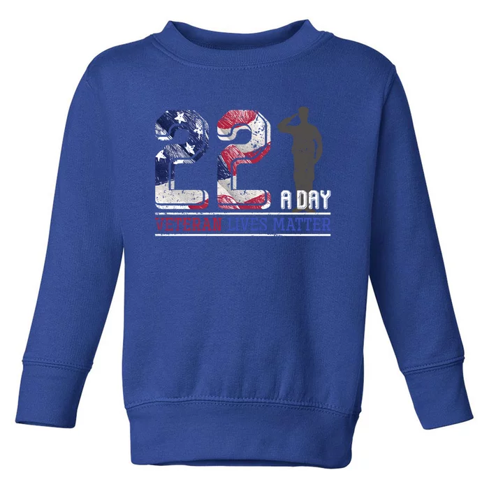 Patriotic America Proud Veterans Gift Veterans Day Great Gift Toddler Sweatshirt