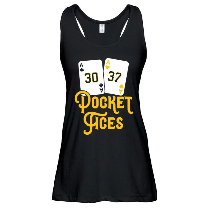 Pocket Aces Ladies Essential Flowy Tank