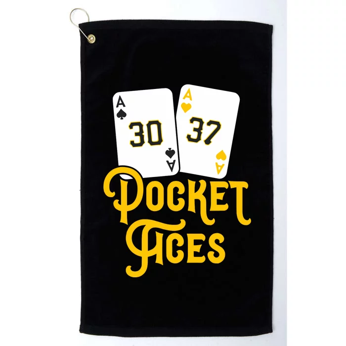 Pocket Aces Platinum Collection Golf Towel