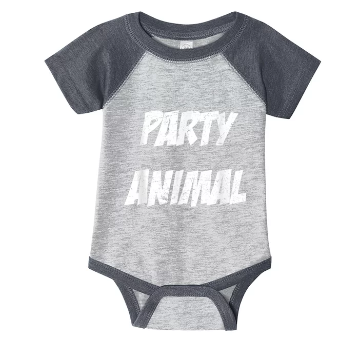 Party Animal Infant Baby Jersey Bodysuit