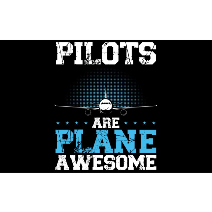 Pilots Are Plane Awesome Aviation Airline Pilot Long Sleeve Bumper Sticker