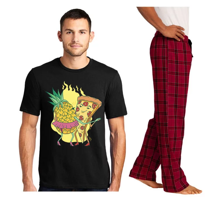 Pizza And Pineapple Dancing Pajama Set