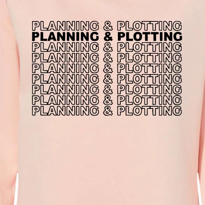 Planning And Plotting Stubboen Academy Womens California Wash Sweatshirt