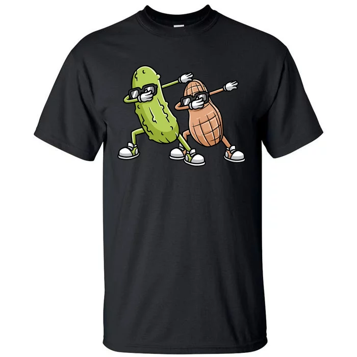 Peanut And Pickle Dabbing Peanut Butter Lover Tall T-Shirt