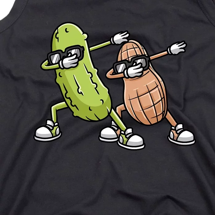 Peanut And Pickle Dabbing Peanut Butter Lover Tank Top