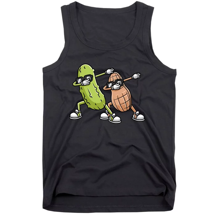 Peanut And Pickle Dabbing Peanut Butter Lover Tank Top