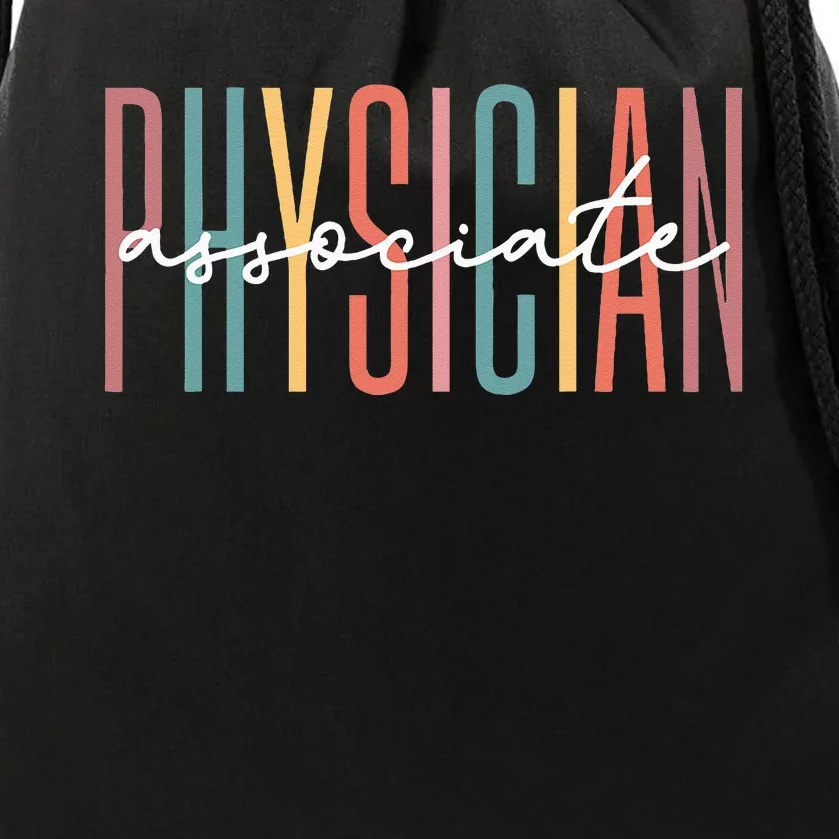 Physician Associate Physician Assistant Grad Gift PA School Drawstring Bag