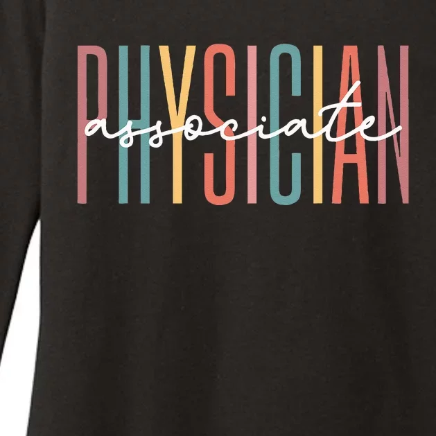 Physician Associate Physician Assistant Grad Gift PA School Womens CVC Long Sleeve Shirt