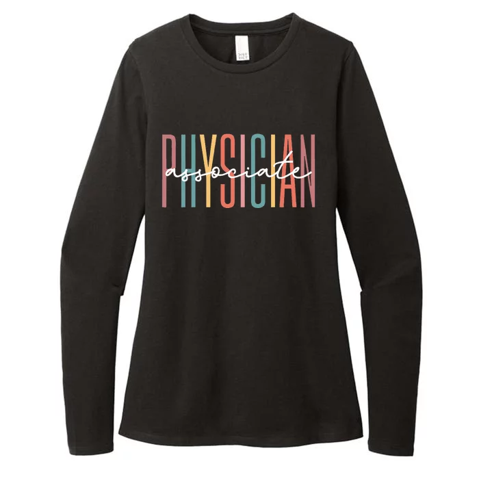 Physician Associate Physician Assistant Grad Gift PA School Womens CVC Long Sleeve Shirt