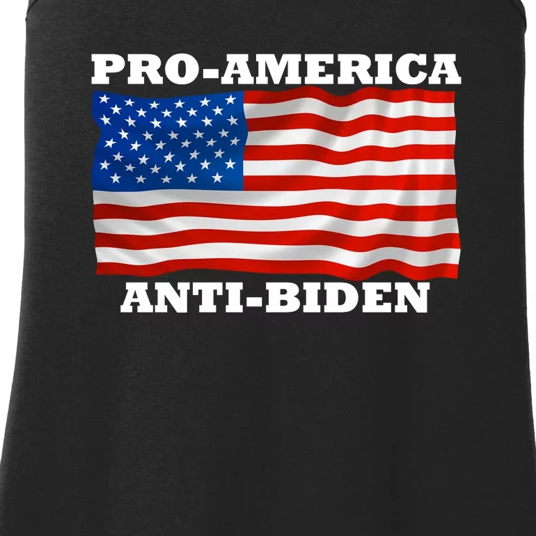 Pro-America Anti-Biden Ladies Essential Tank