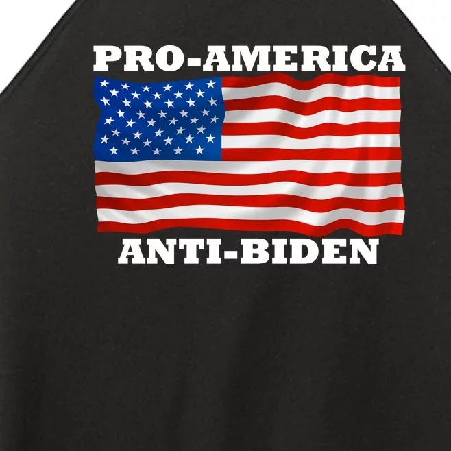 Pro-America Anti-Biden Women’s Perfect Tri Rocker Tank