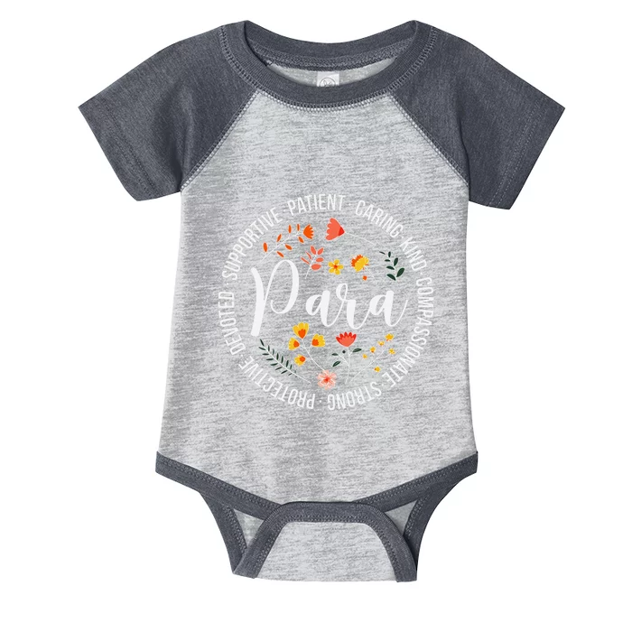 Paraprofessional Appreciation Para Parapro Infant Baby Jersey Bodysuit