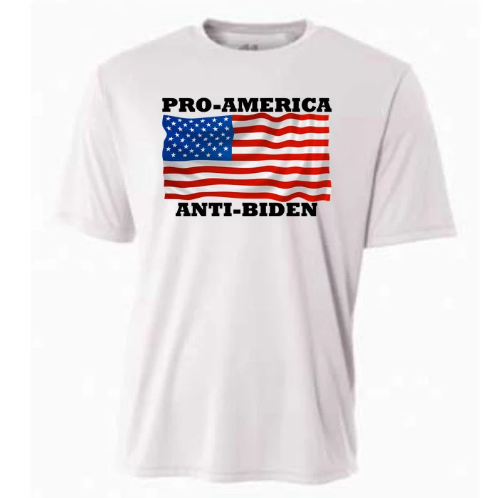 Pro America  Anti Biden , Pro America Anti Biden Cooling Performance Crew T-Shirt