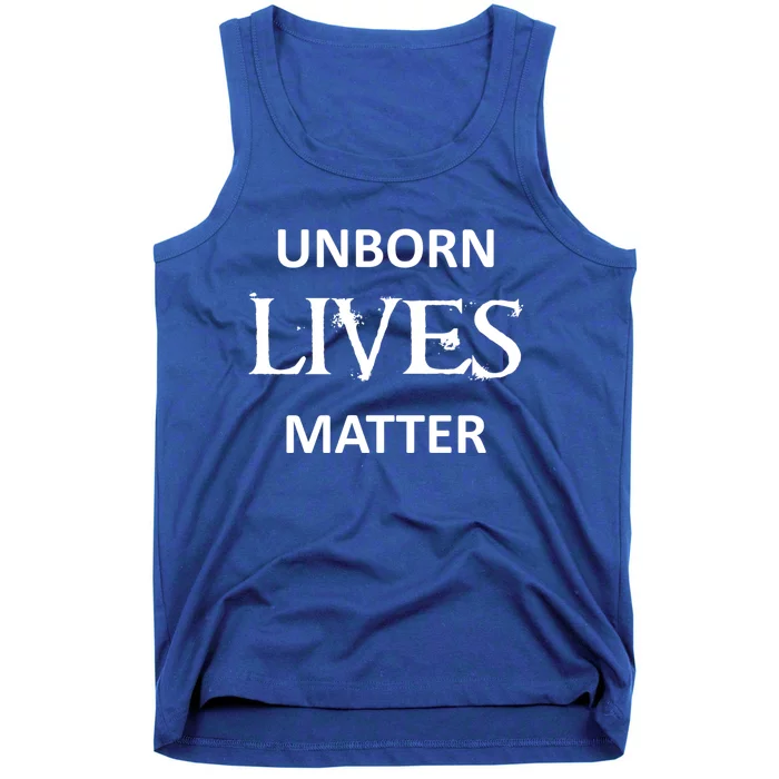 ProLife AntiAbortion Political Unborn Lives Matter Gift Tank Top