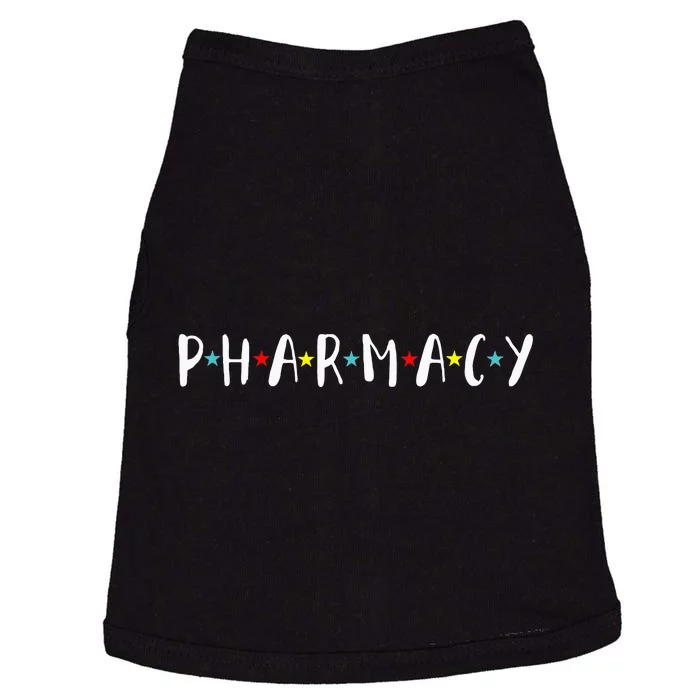 Pharmacy Assistant Pharmacist Funny Pharmacy Technician Doggie Tank