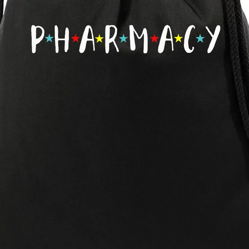 Pharmacy Assistant Pharmacist Funny Pharmacy Technician Drawstring Bag