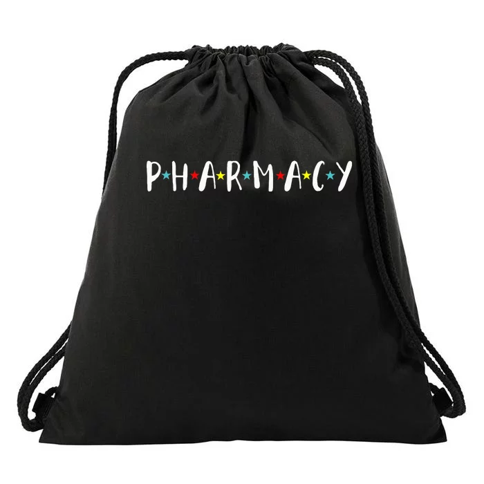 Pharmacy Assistant Pharmacist Funny Pharmacy Technician Drawstring Bag